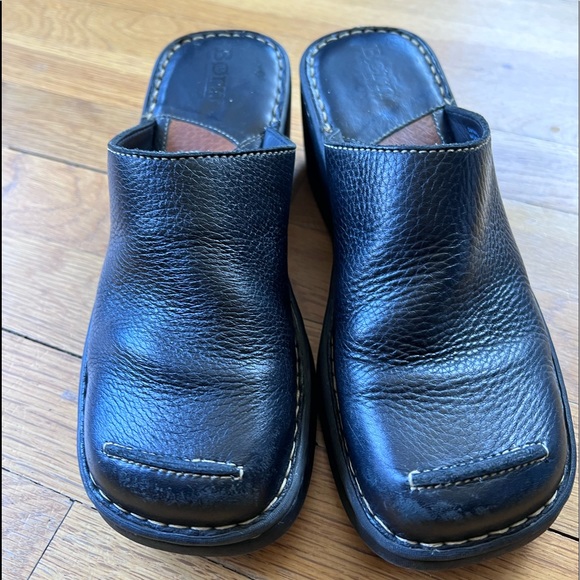 Born Leather Clogs - Picture 2 of 12